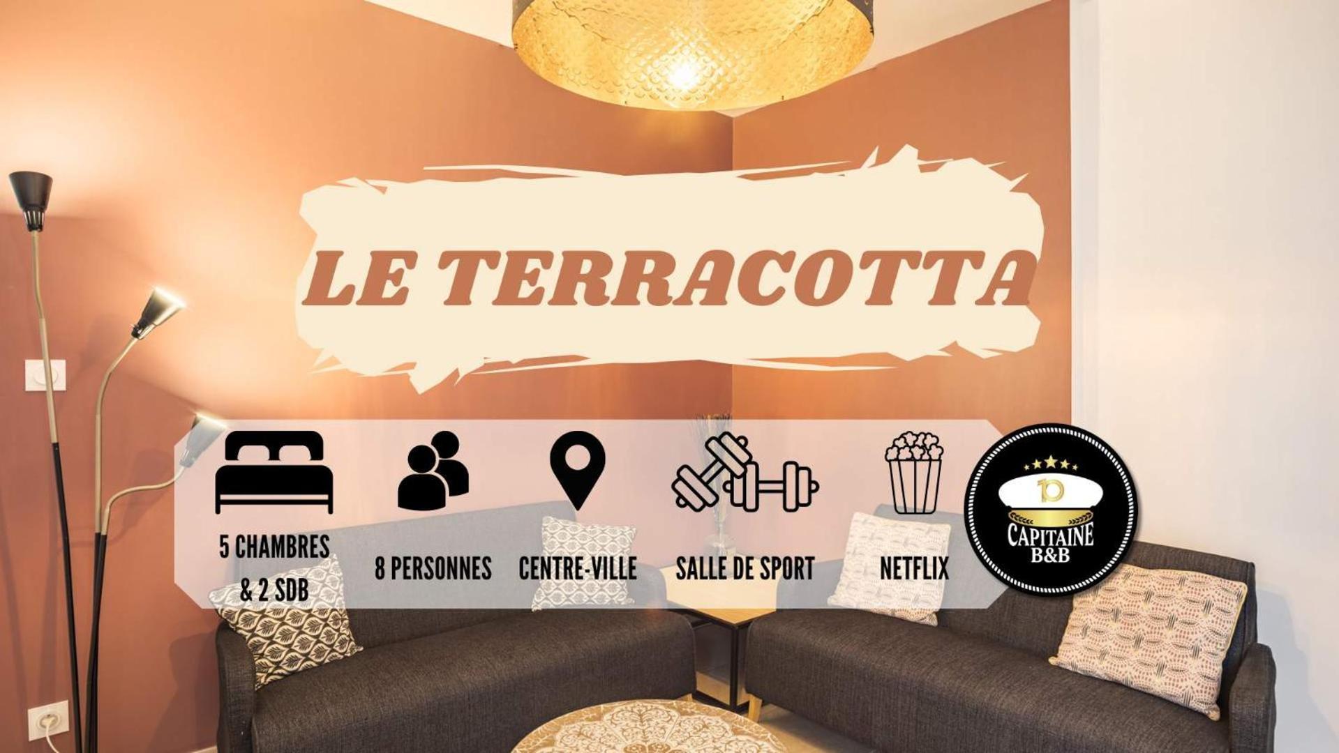 Le Terracotta Ideal Groupe Salle De Sport Parking Gratuit Troyes Exterior foto